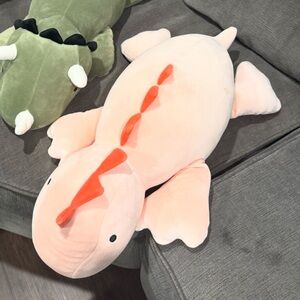 Pink Dinosaur Plush Toy